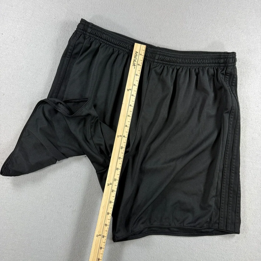 Adidas Athletic Shorts Mens XL Black Climacool Soccer Training Activewear